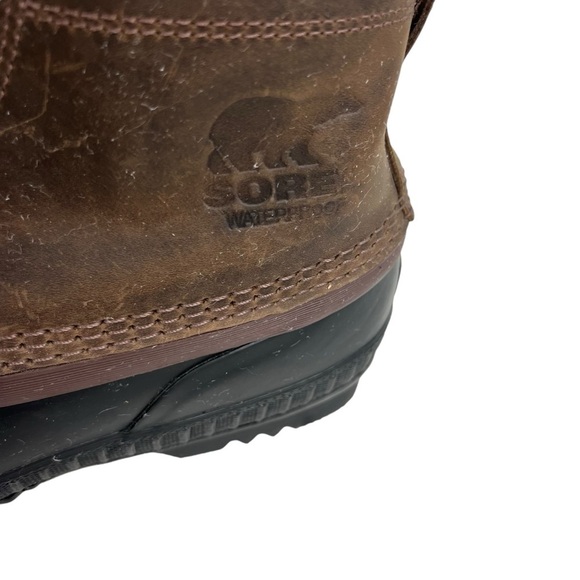 SOREL Cheyanne Men\'s Size 8 Waterproof Duck Boot With leather upper main image 4